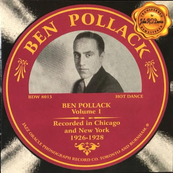 Ben Pollack  Volume 1 1926-28                                                 