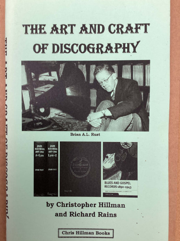 The Art and Craft of Discography