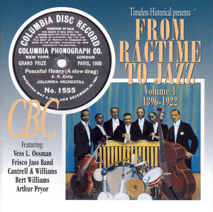 From Ragtime To Jazz Vol 4 1896-1922