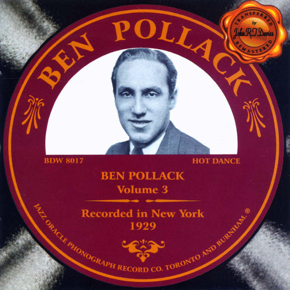 Ben Pollack  Volume 3  1929
