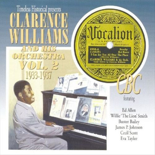 Clarence Williams & His Orchestra Vol. 2 1933-1937  Double Cd