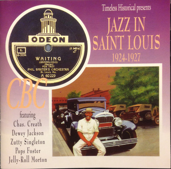 Jazz In Saint Louis   1924-1927
