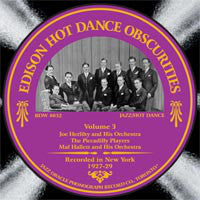 Edison Hot Dance Obscurities  Volume 3  1927-29