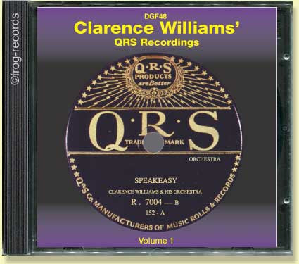 Clarence Williams QRS  Recordings 1