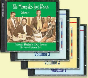 Memphis Jug Band Vols 1-4 (4 CDs)